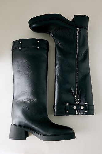 Bottes hautes en cuir Izolda en taille: 38 chez Anthropologie - Miista - Modalova