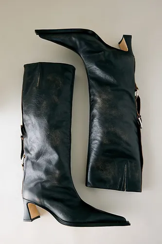 Bottes hautes en cuir Charlene en taille: 38 chez Anthropologie - Miista - Modalova