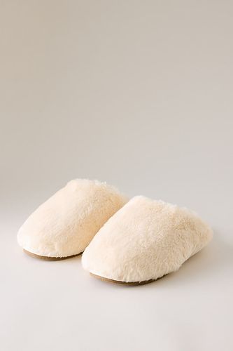 Pantoufles en fausse fourrure en taille: M chez Anthropologie - Maeve - Modalova