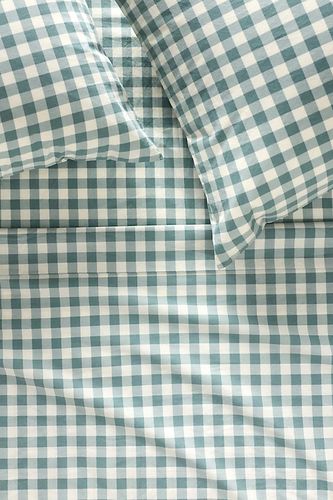 Parure de lit imprimée en percale de coton bio taille: Eu kng dvt chez - Anthropologie - Modalova
