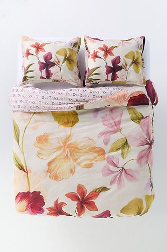 La housse de couette en coton imprimé slub chez - Anthropologie - Modalova