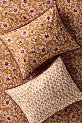 Les taies d'oreiller en percale de coton imprimé, ensemble de 2 taille: S2kngsham chez - Anthropologie - Modalova