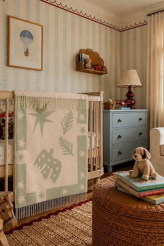 Couverture pour bébé 100% laine d'agneau Sage Folk en chez Anthropologie - TBCo - Modalova