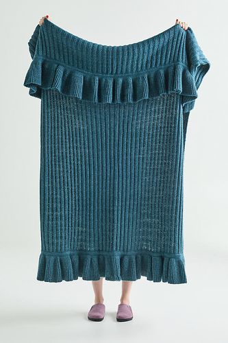 Couverture en tricot de laine à volants Cindy en taille: 50 x 70 chez - Anthropologie - Modalova