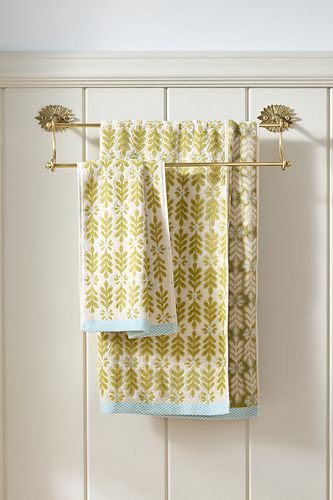 Collection de serviettes tissées en coton à motif floral Sabine en chez - Anthropologie - Modalova