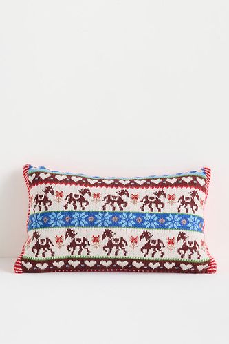 Coussin en tricot acrylique jacquard taille: Assorted chez Anthropologie - Molly & Schotzi - Modalova