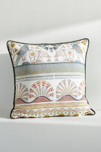 Coussin traversin Farrah brodé à la main taille: 20 in sq chez - Anthropologie - Modalova