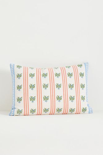 Coussin Tess en coton-lin en Orange taille: 14" x 30" chez - Anthropologie - Modalova