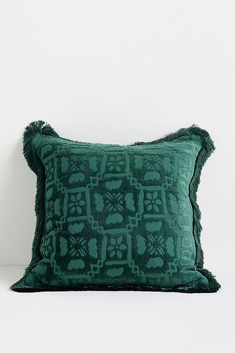 Coussin en coton jacquard tissé Suleika Jaouad & Jon Batiste par en taille: Assorted chez Anthropologie - Suleika & Jon - Modalova