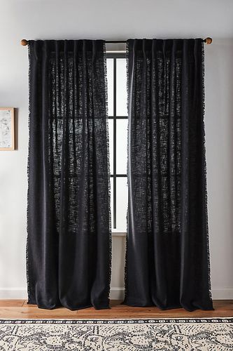 Rideau en mélange de lin de luxe en taille: 108" chez - Anthropologie - Modalova