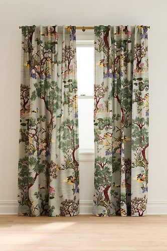 Rideau Bernadette en coton tissé imprimé en taille: 50" x 108" chez - Anthropologie - Modalova