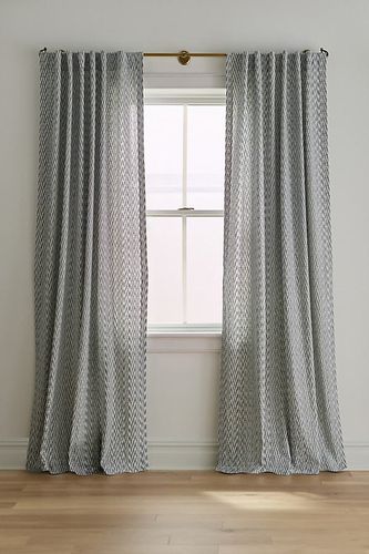 Rideau en coton Ikat en taille: 50" x 108" chez - Anthropologie - Modalova