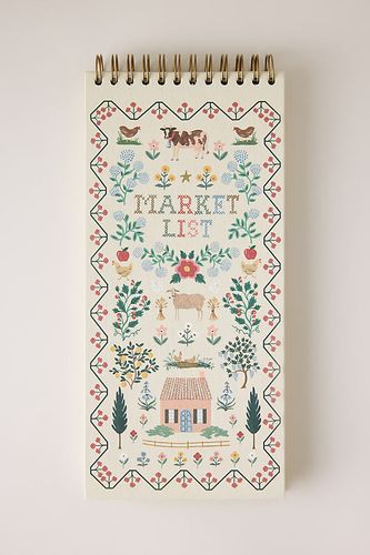 Bloc-notes liste de courses Home Sweet Home chez Anthropologie - Rifle Paper Co. - Modalova