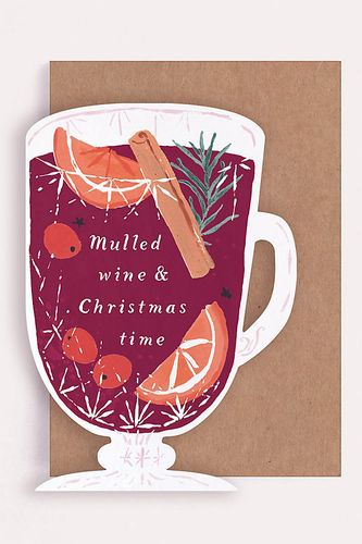 Carte de Noël Vin Chaud chez Anthropologie - Sister Paper Co. - Modalova