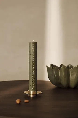 Bougie de l'Avent Mura en Green chez Anthropologie - Ferm Living - Modalova