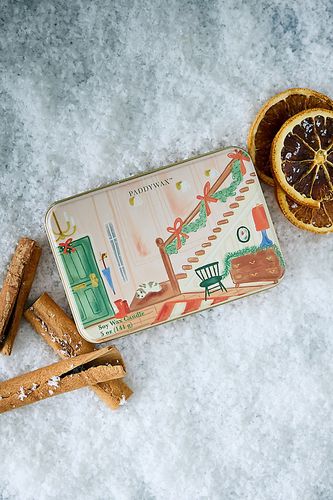 Bougie de Noël Wassail en boîte Staircase chez Anthropologie - Paddywax - Modalova