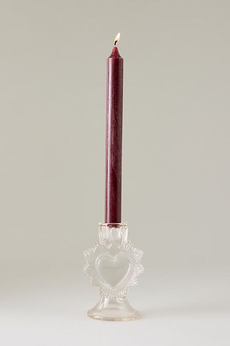 Bougeoir en forme de caur en verre chez - Anthropologie - Modalova
