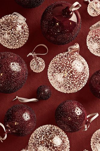 Boules de verre Flurry , ensemble de 3 en White chez Anthropologie - Ferm Living - Modalova