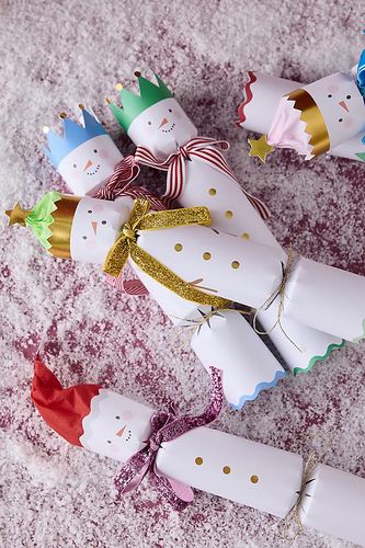 Crackers Bons de neige en White chez Anthropologie - Meri Meri - Modalova