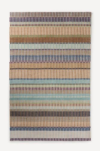 Tapis rayé en laine touffetée Brooke en taille: 5x8 chez - Anthropologie - Modalova
