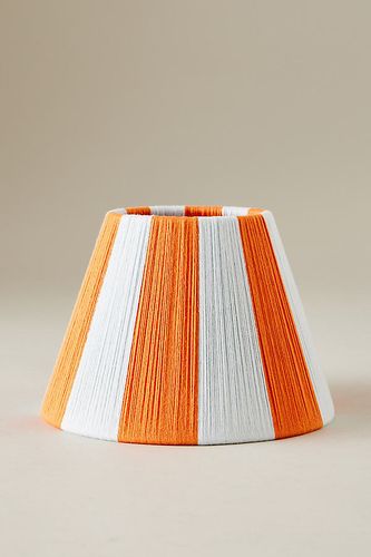 Abat-jour en coton tissé Empire en Orange chez Anthropologie - Loving String - Modalova