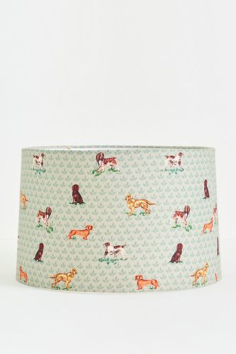Abat-jour en tissu imprimé en Green taille: 16" chez - Anthropologie - Modalova