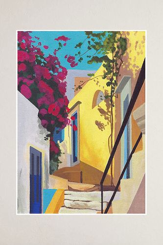 Impression d'art mural Three Doorways par Sean Troth chez - Anthropologie - Modalova