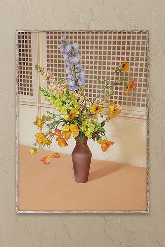 Blomst 06 Impression d'art mural en Orange chez Anthropologie - Paper Collective - Modalova