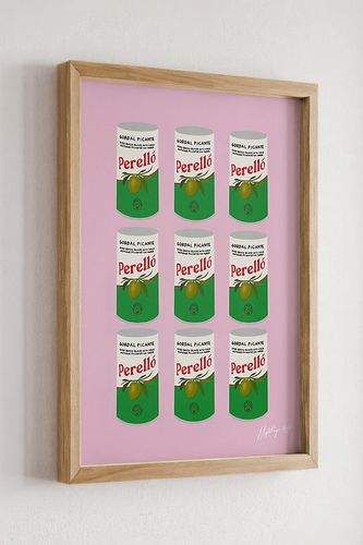Art mural Life With You par en Pink taille: A3 chez Anthropologie - Nephthys Illustrated - Modalova
