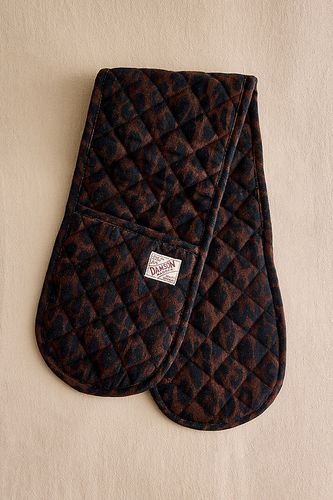 Gant de four double léopard en chez Anthropologie - Damson Madder - Modalova