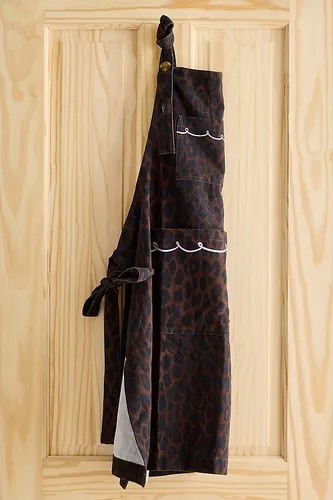Tablier Léopard en chez Anthropologie - Damson Madder - Modalova