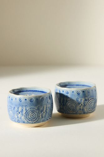 Salière et poivrière Old Havana en Blue chez - Anthropologie - Modalova