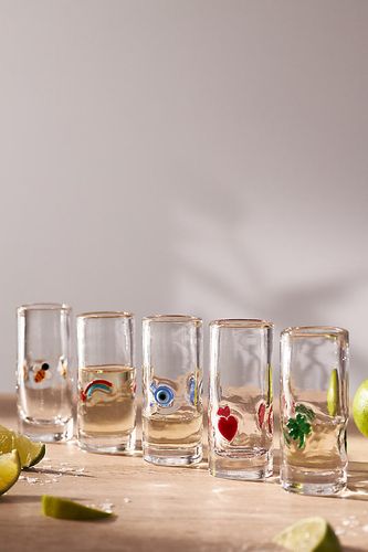 Verres à liqueur Icon en Green taille: Shot glass chez - Anthropologie - Modalova