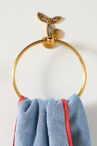 Anneau porte-serviettes en laiton Mon Cheri Cherry en chez - Anthropologie - Modalova