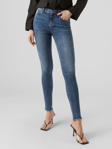 Vmseven Taille Moyenne Skinny Fit Jeans - Vero Moda - Modalova
