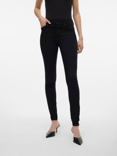 Vmalia Taille Moyenne Slim Straight Fit Jeans - Vero Moda - Modalova