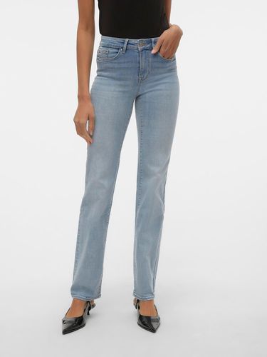 Vmflash Taille Moyenne Straight Fit Jeans - Vero Moda - Modalova