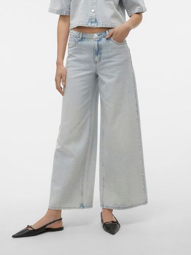 Vmannet Taille Moyenne Wide Fit Jeans - Vero Moda - Modalova