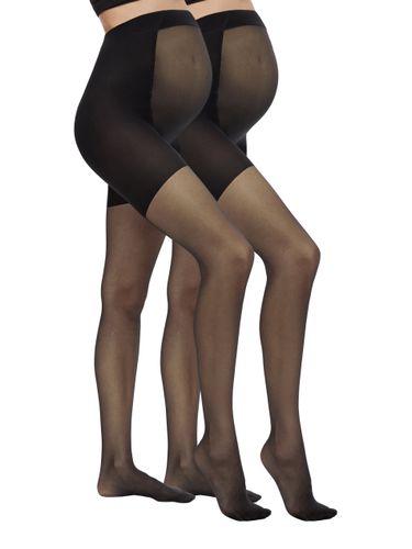 Lot De 2 30 Denier Collants - MAMA.LICIOUS - Modalova