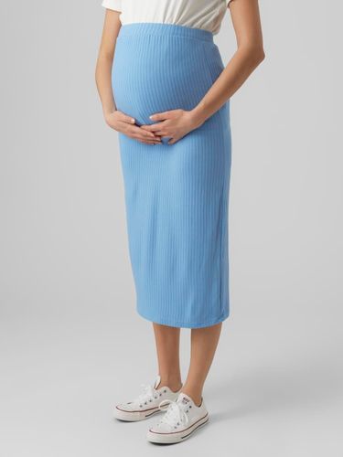 Jupe Midi Taille Haute - MAMA.LICIOUS - Modalova