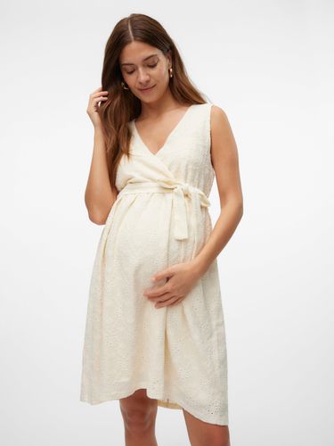 Robe Courte Regular Fit Col En V - MAMA.LICIOUS - Modalova