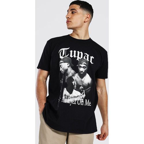 T-shirt oversize officiel Tupac hommage - Boohooman - Modalova