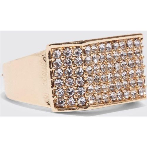 Bague chevalière - - S/M - Boohooman - Modalova