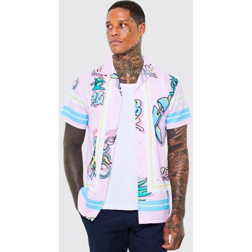 Chemise imprimée - Boohooman - Modalova