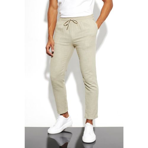 Pantalon de costume court - Boohooman - Modalova