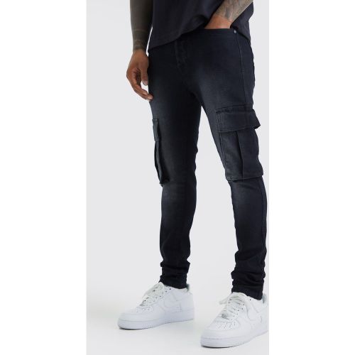 Jean cargo super skinny homme - - 28R - Boohooman - Modalova
