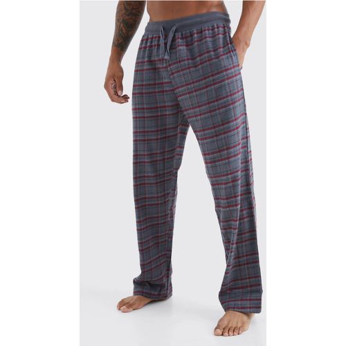 Pantalon de pyjama à carreaux - Boohooman - Modalova