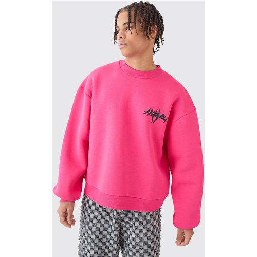 Oversized Boxy Sweatshirt - Boohooman - Modalova