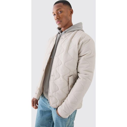 Onion Quilted Liner Jacket - Boohooman - Modalova