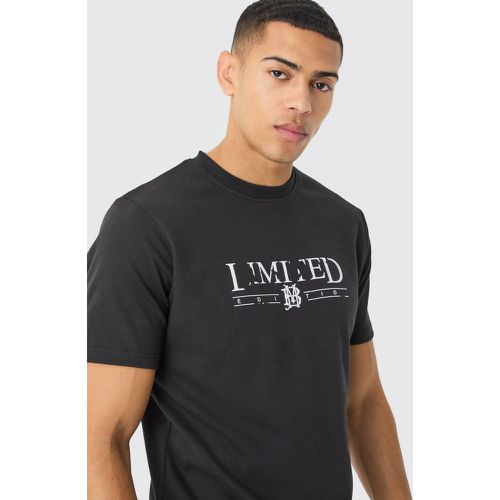 Slim Interlock Limited Edition T-shirt - Boohooman - Modalova